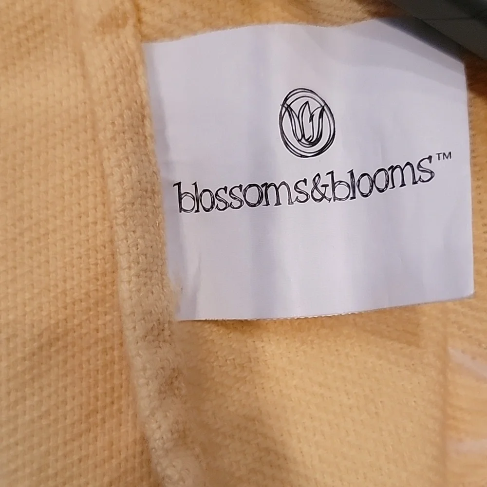 Hand Towel Yellow Flower